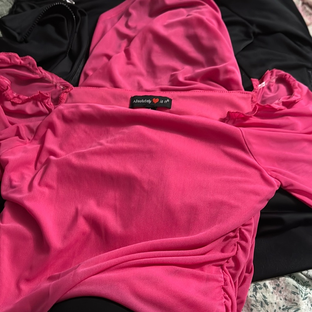 Pink dress